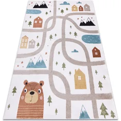 Teppiche Teppich Fun Polar Für Kinder, Straßen, Wald, 140x190 Cm 140x190 Cm
