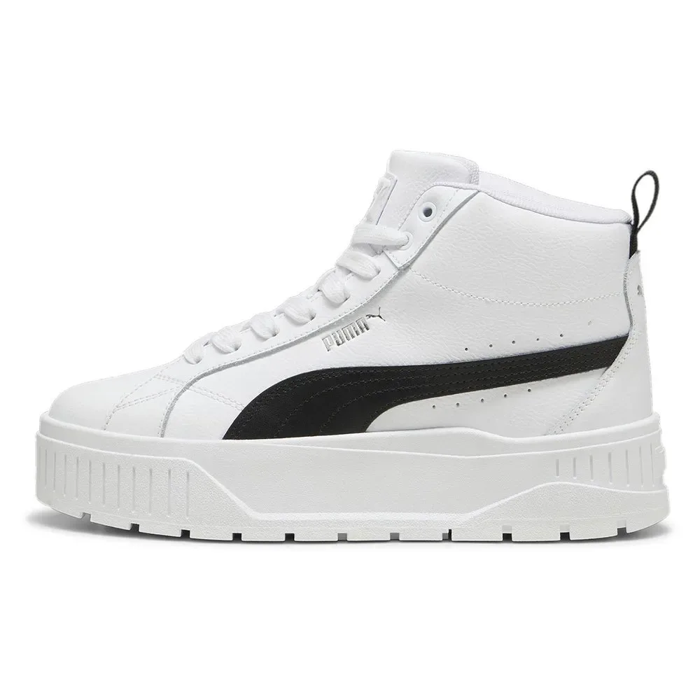 Baskets Karmen Ii Mid White / Black / Silver EU 39 - Puma - FashionsVida