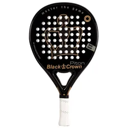 Piton Padel Racket Black / Gold One Size