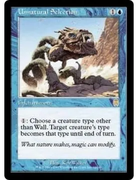 Unnatural Selection (foil) Apocalypse - Magic: The Gathering - FashionsVida