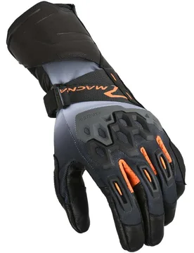 Guanti Moto Tanamax Nero Grigio Arancio taglia L - Macna - FashionsVida