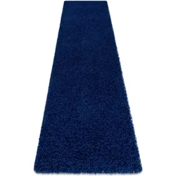 Teppiche Teppich, Läufer Soffi Shaggy 5cm Dunkelblau - 70x300 Cm 70x300 Cm