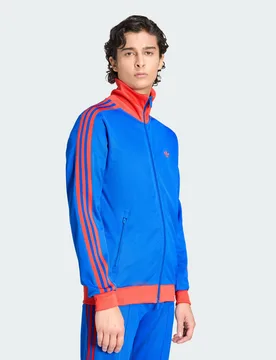 Adidas Track Top Beckenbauer S Blue - Adidas - FashionsVida