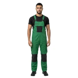 Combinaison Avec Poches Pour Genouillères Unique 12069 Green / Black 50