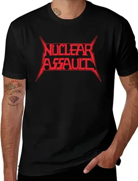 Nuclear Assault (Transparent) Red T-Shirt Outdoor Sports Lightweight Tee - Aliexpress - FashionsVida