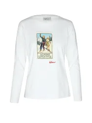 T-shirt traditionnel LUBRINA blanc L