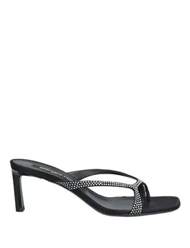 Sandalias de dedo Mujer Negro 34,34.5,39 Mujer - Sergio Rossi - FashionsVida