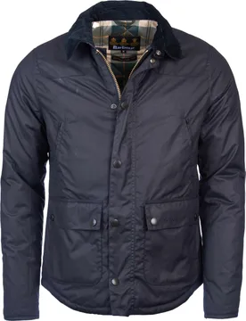 Veste cirée authentique - Reelin Wax Jacket Navy - Taille M - Barbour - FashionsVida