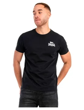 T-shirt à Manches Courtes Whiteness Black / White XL - Lonsdale - FashionsVida