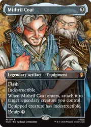 Mithril Coat (Borderless Art) The Hobbit Commander