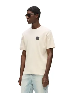 T-shirt à Manches Courtes A1m17049 Waffle Whitecap Grey XS - Karl Lagerfeld Jeans - FashionsVida