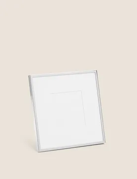 Elegant Photo Frame 3x3 inch Silver - M&S - FashionsVida