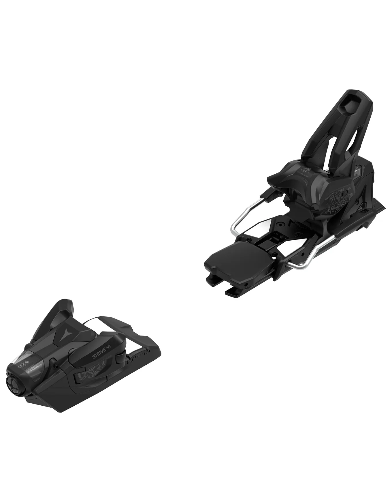 Fixations de ski - Strive 14 GW Black - Taille 130 mm - Noir - Atomic - FashionsVida