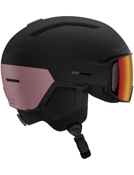 Casque de ski/snowboard - Driver Pro Sigma Photo Mips Black/Dawn Pink - Taille M - Noir - Salomon - FashionsVida