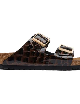 Arizona BS Emboss Leather Black 41 Damen - Birkenstock - FashionsVida