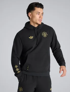 Manchester United Cultural Story Hoodie M - Adidas - FashionsVida