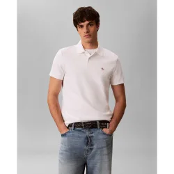 Polo Hombre de waffle con logo