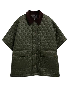 Barbour Cape - Poncho MILDRED olive - Barbour - FashionsVida