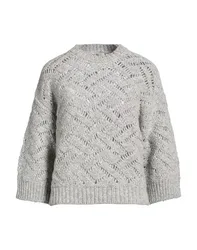 Pullover Damen Hellgrau 32,34,36,38,40,42,44 Damen