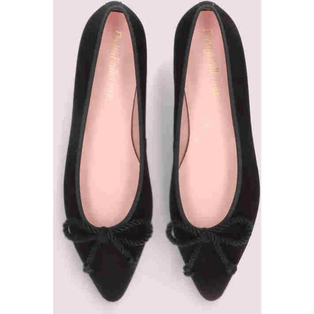 Bailarinas con tacón Elise de mujer en ante suave - Pretty Ballerinas - FashionsVida