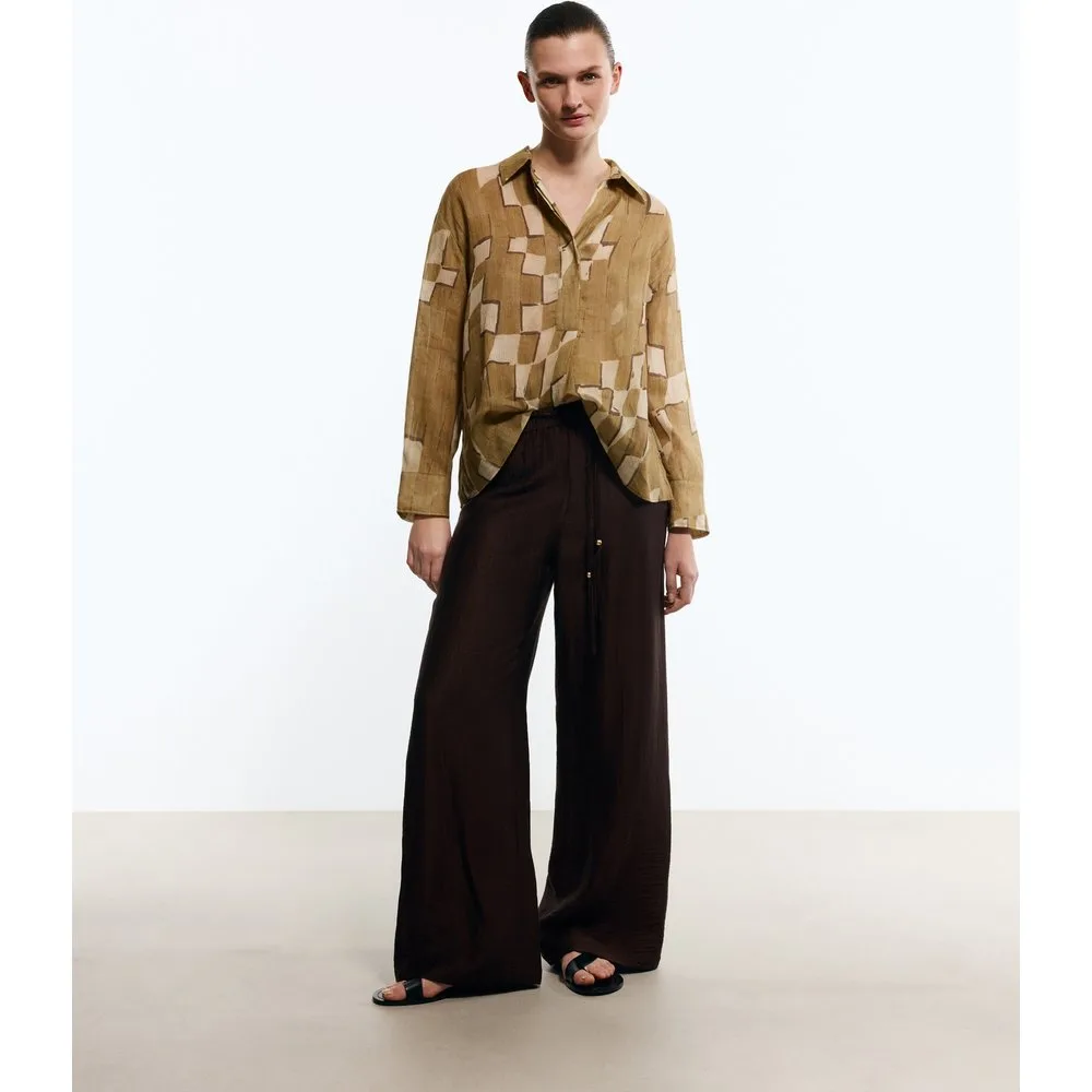 Camisa mujer cuello camisero - Woman Limited El Corte Inglés - FashionsVida