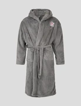 Saracens Junior Dressing Gown Grey 8-9 Years Unisex - Castore - FashionsVida
