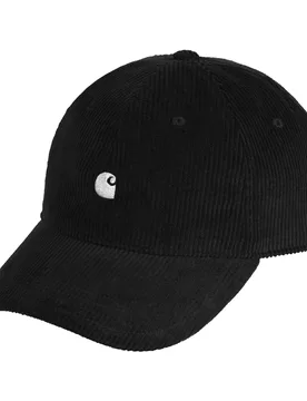 Harlem Cap Black / White Stück Herren - Carhartt WIP - FashionsVida