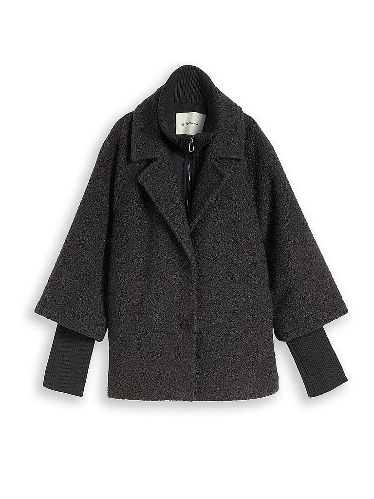 Cape - Poncho schwarz S damen - Tom tailor - FashionsVida