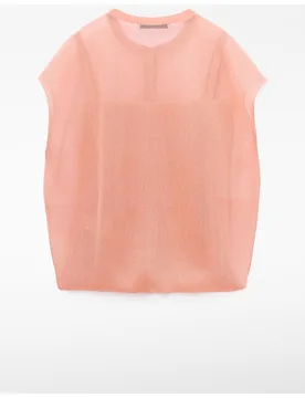 Jersey de mujer de punto doble capa con escote cuadrado - Adolfo Dominguez - FashionsVida