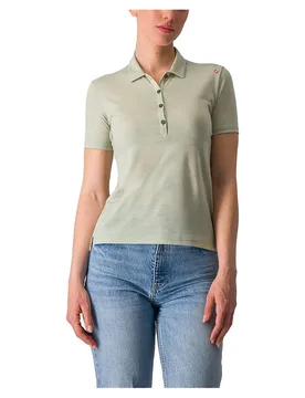 Polo à Manches Courtes Merino - Castelli - FashionsVida