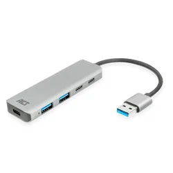 Hub Ac6125 Usb-a 3.0 Black One Size unisex