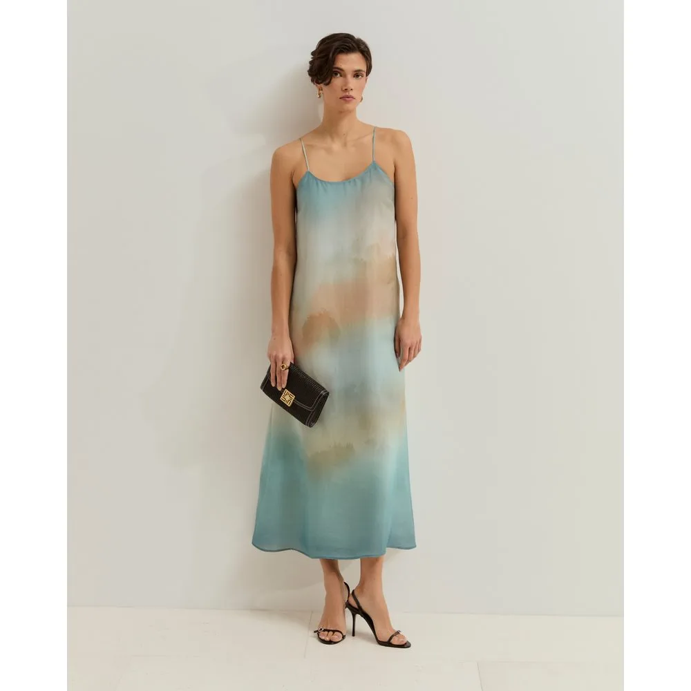 Vestido de tirantes en lyocell - Lion of Porches - FashionsVida