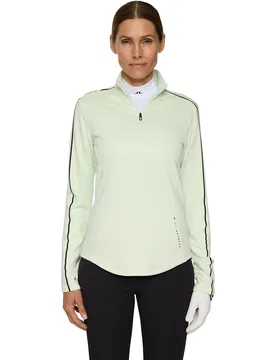 Layer Nefe 1/4 Zip, mint m - J.lindeberg - FashionsVida