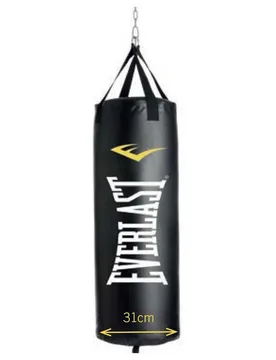 Sac De Frappe Non Rempli Nevatear 18kg Black / White 71 x 30 cm - Everlast - FashionsVida