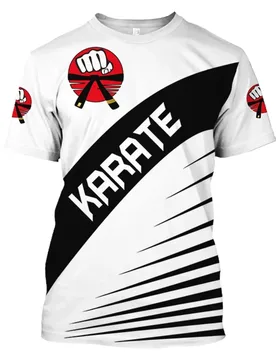 Men's Karate Training Suit, Children's Outdoor Sports Short Sleeved T-shirt, Round Neck Casual Summer T-shirt, Loose Fitting - Aliexpress - FashionsVida
