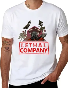 Lethal Company T-Shirt man t shirt graphic funny t shirts cotton T-Shirt - Aliexpress - FashionsVida