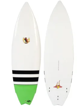 Planche De Surf Boysen Ampplifier Semi Fish 5´10´´ Green / White 177.8 cm unisex - Boardworks - FashionsVida