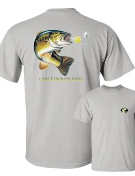 Bass Chasing Lure. - Funny Fishing Largemouth Bass Angler Gift T Shirt. New 100% Cotton Short Sleeve O-Neck Casual T-shirt - Aliexpress - FashionsVida