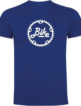 Maglietta A Maniche Corte Chainring Royal Blue - Kruskis - FashionsVida