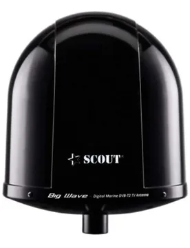 Tv Antenna Black One Size unisex - Scout Telecomunicazioni - FashionsVida