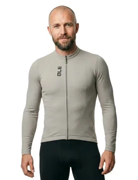 Maglia A Maniche Lunghe Pragma Color Block Grey - Ale - FashionsVida