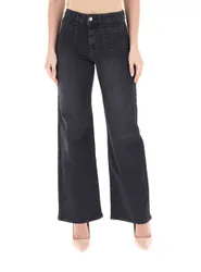 Jeans wide leg NERO 42