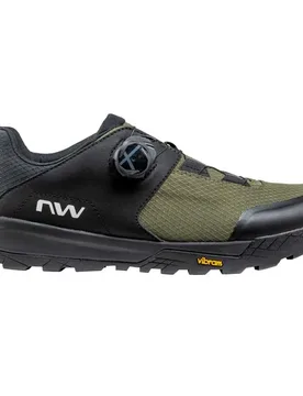 Scarpe Mtb Rockit Plus Forest Green / Black - Northwave - FashionsVida