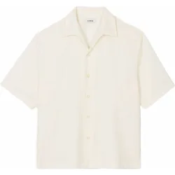 Camisa de hombre de algodón y lino
