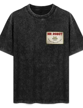 Mr. Robot Patch T-Shirt Dry Fit Running Short Sleeve Top - Aliexpress - FashionsVida