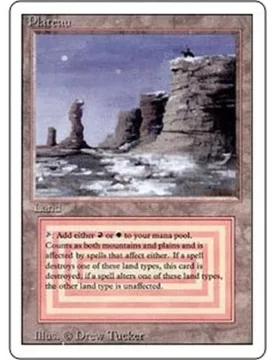 Plateau Revised (3rd Edition) - Magic: The Gathering - FashionsVida