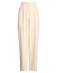 Pantalones Mujer Beige 46 Mujer