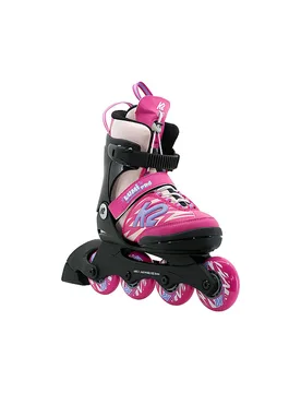 Mädchen Inlineskates Eddie Lumi Pro pink 32-37 B - K2 - FashionsVida