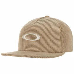 Uni Ellipse Corduroy Cap by - beige - Size: One Size