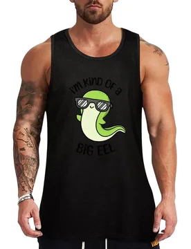 Kind Of A Big Eel! Cute Funny Eel Pun Tank Top Durable Tank Top Wrinkle Resistant Casual Sleeveless - Aliexpress - FashionsVida